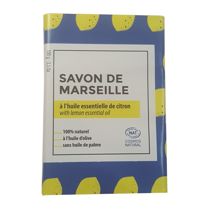 Savon de Marseille au Citron 100g