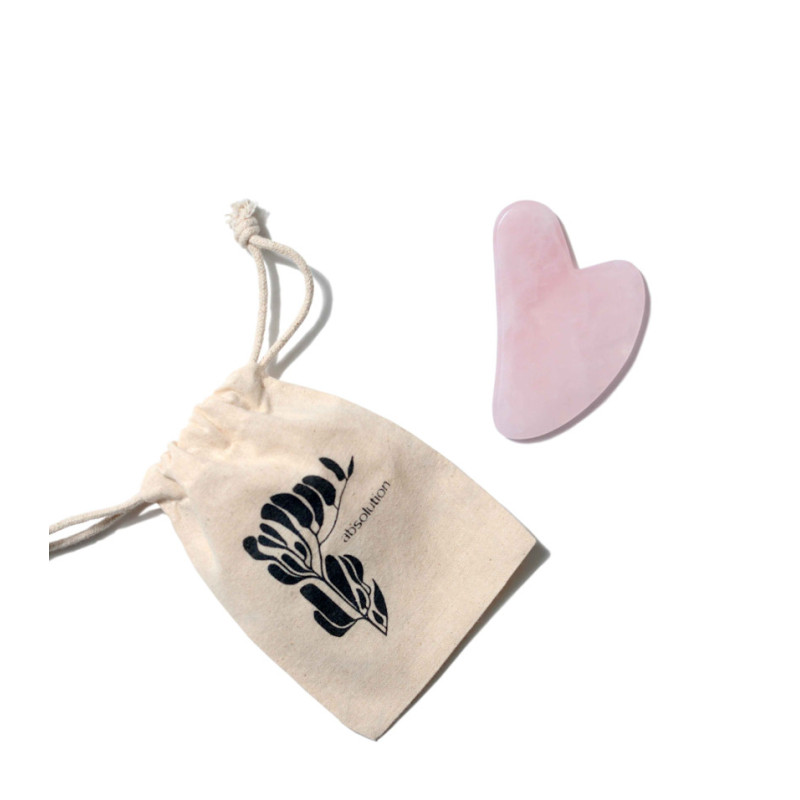 gua sha quartz rose