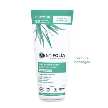 Gel d'aloe vera bio Centifolia tube 200 ml