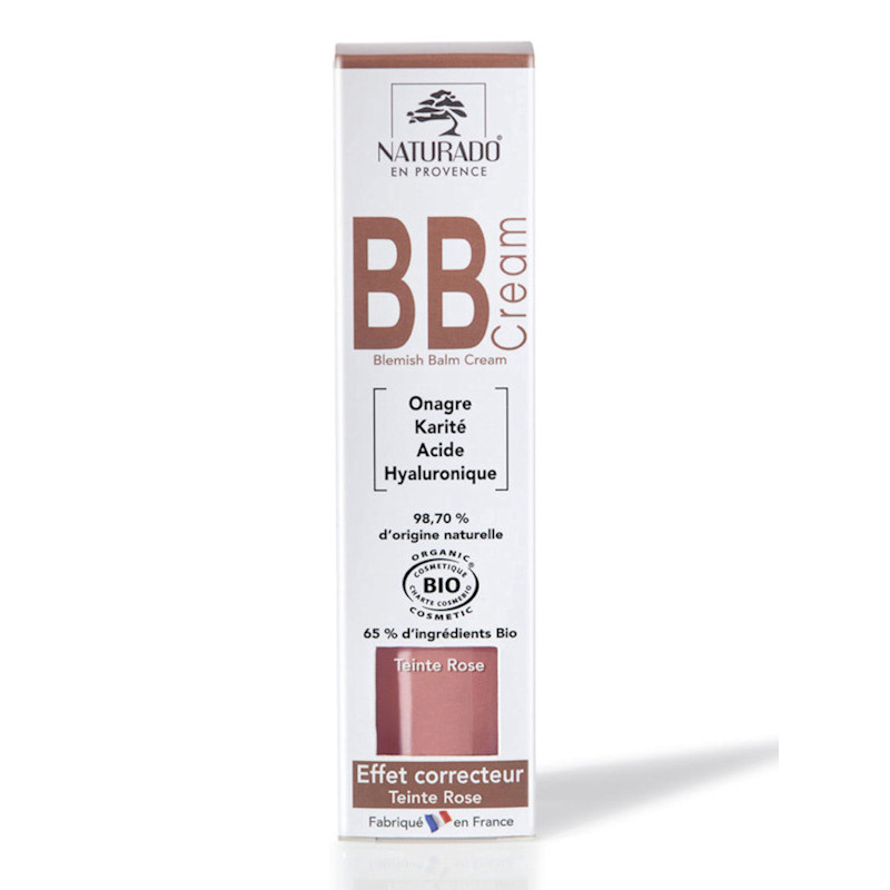 BB Cream teintée rose Naturado 40 ml