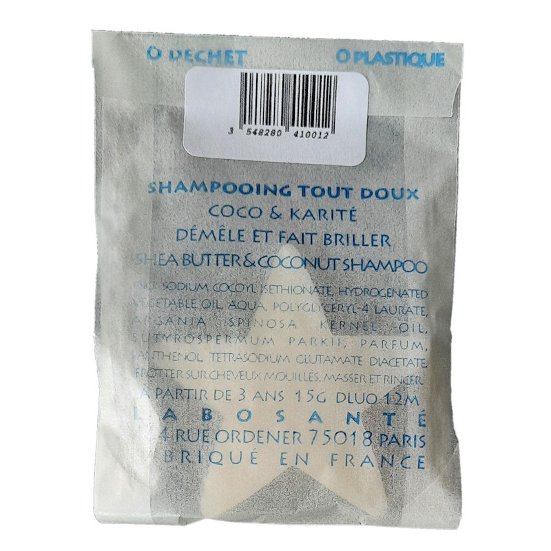 Shampoing solide naturel pour enfants Planet Kid