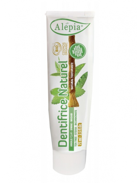 Dentifrice alternatif Alepia avec Siwak tube 75 ml