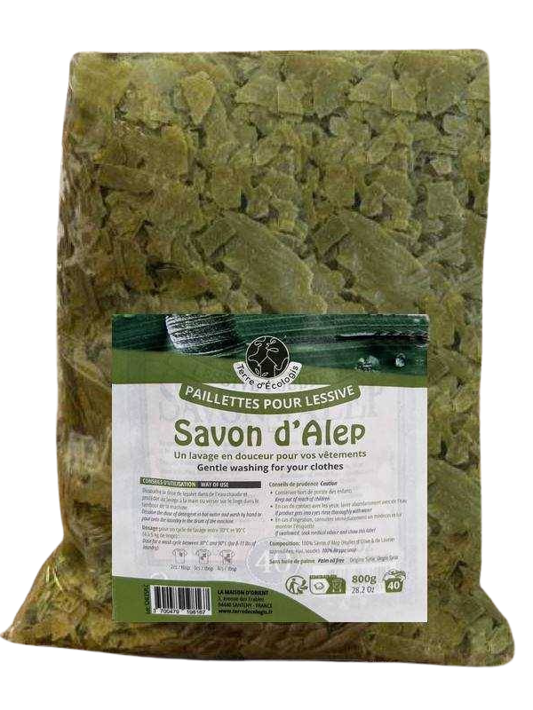 Lessive de savon d'Alep en...