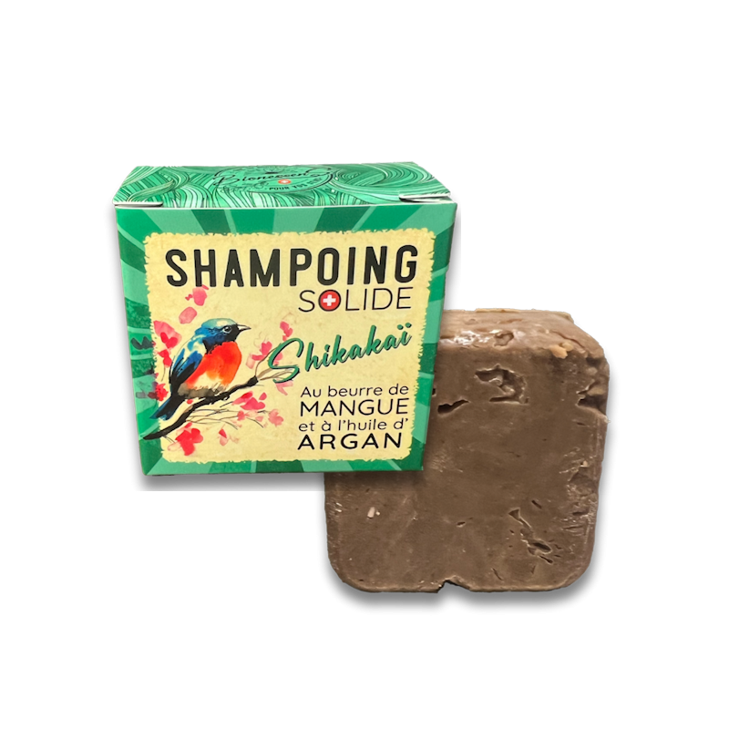 Shampoing Shikakai, beurre de Mangue, Huile d'Argan par Bionessens
