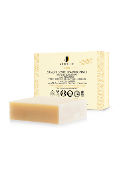 Savon doux Karité Coco Olive Karethic 100g