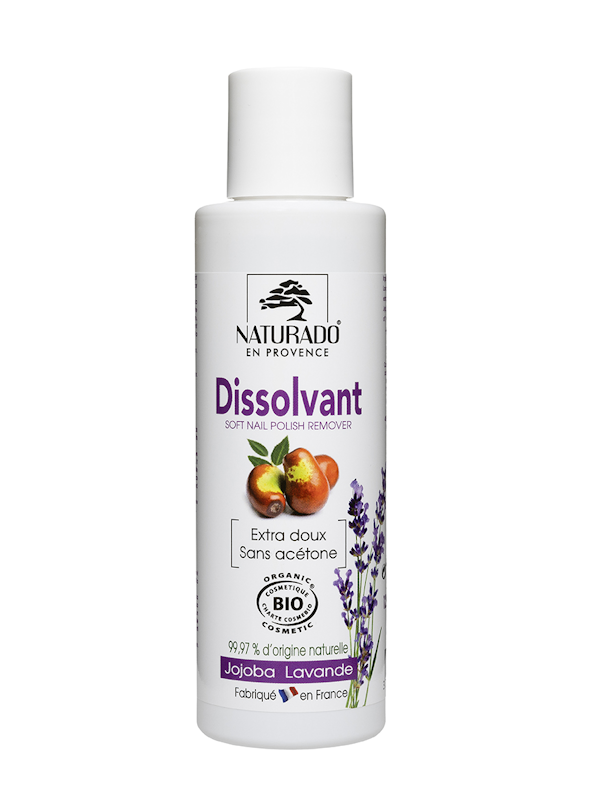 Dissolvant doux au jojoba...