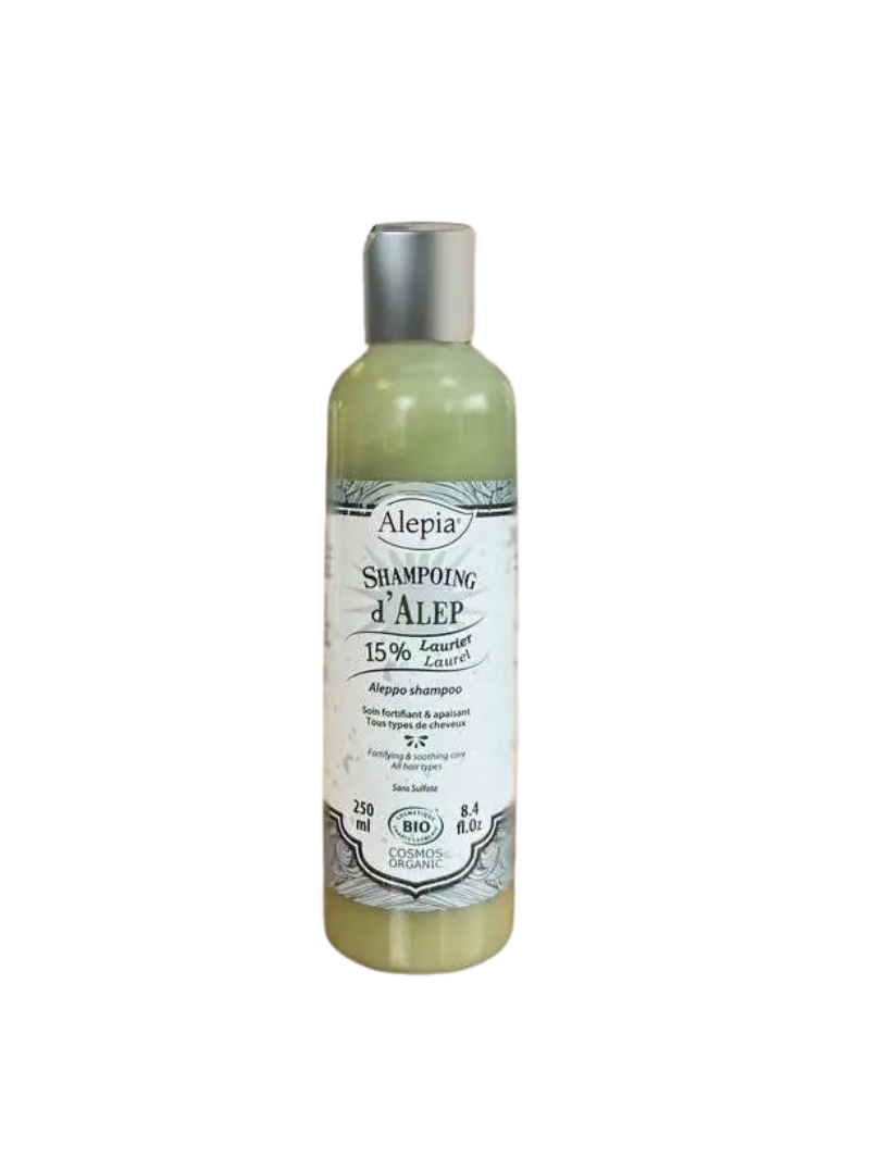 Shampoing d'Alep bio 15% laurier Alepia 250 ml