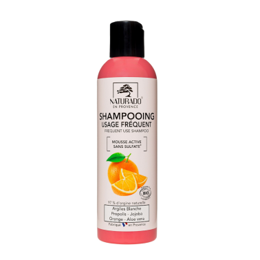 Shampoing Usages Fréquents Naturado 200 ml