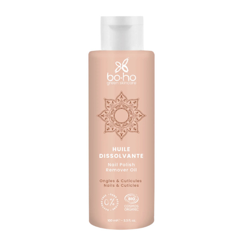 Huile dissolvante sans acétone Boho Green Make-Up 100 ml