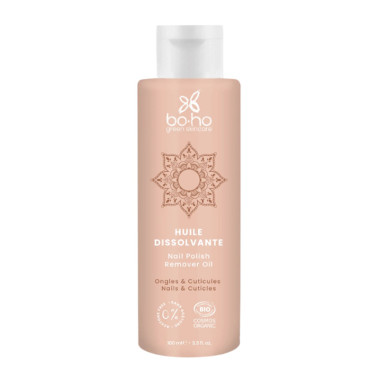 Huile dissolvante sans acétone Boho Green Make-Up 100 ml