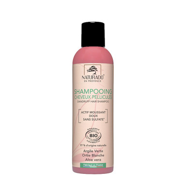 Shampoing cheveux pelliculés Naturado 200 ml
