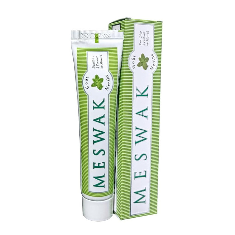 Dentifrice Meswak Kerala Nature Menthe tube 100g