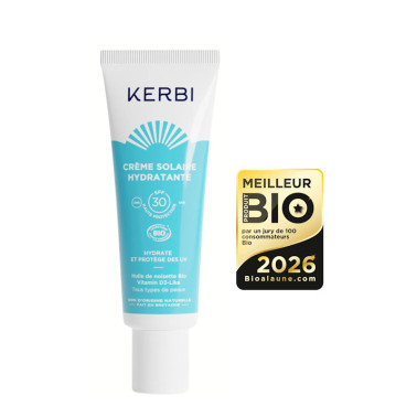 Crème solaire hydratante KERBI SPF30 - tube 40 ml