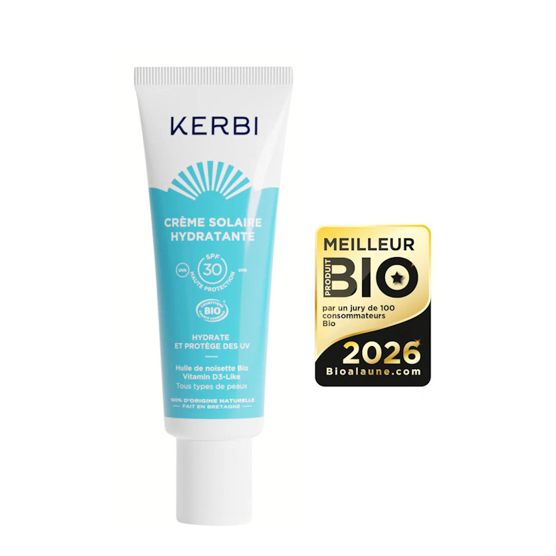 Crème solaire hydratante KERBI SPF30 - tube 40 ml