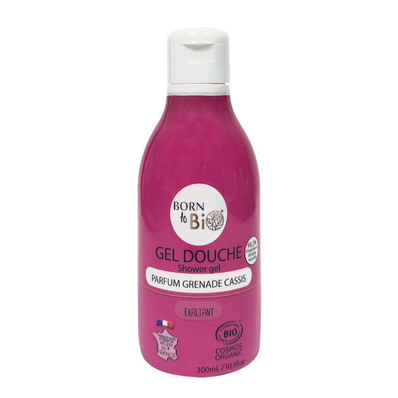 Gel douche cassis grenade 300 ml Born to bio