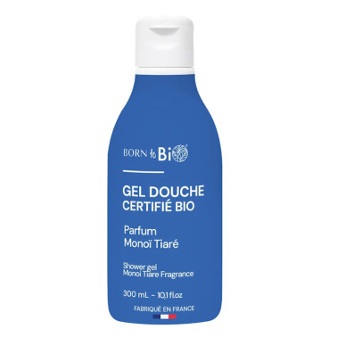 Gel douche Monoï Tiaré 300 ml Born to bio