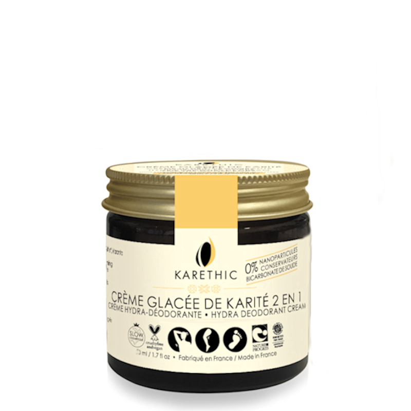Crème Glacée de Karité pamplemousse pot 100 ml Karethic