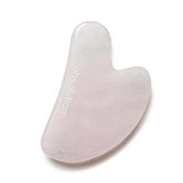 Le gua sha absolution quartz rose