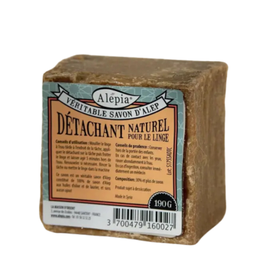 Savon d'Alep détachant Alepia 190g