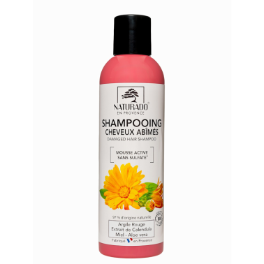 Shampooing cheveux abîmés Naturado 200 ml