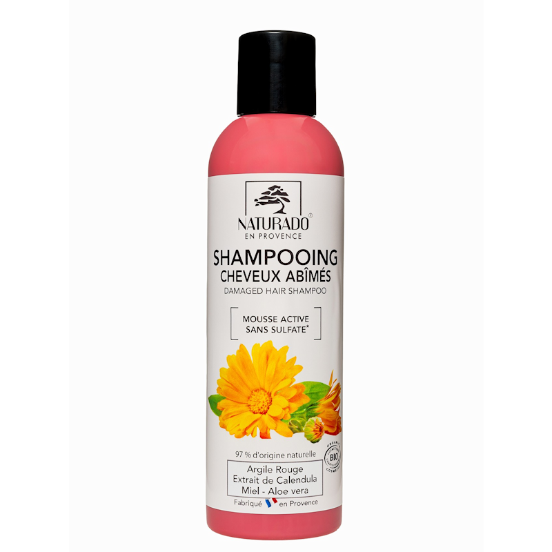 Shampooing cheveux abîmés Naturado 200 ml